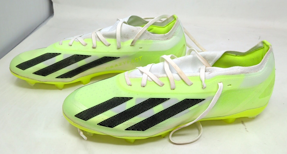 Adidas X Crazyfast.2 FG Soccer Cleats Men’s 10 WNM 11.5 Lucid Lemon White HQ4533